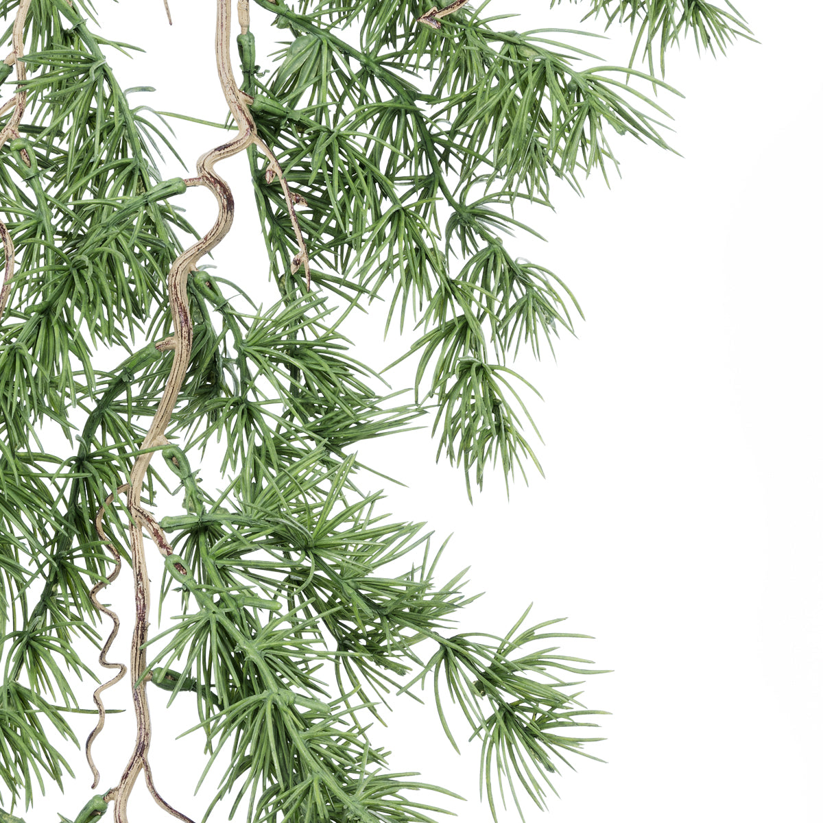 GloboStar® Artificial Garden ASPARAGUS HANGING PLANT 20621 Τεχνητό Διακοσμητικό Κρεμαστό Φυτό Σπαράγγι Υ98cm - ledmania.gr