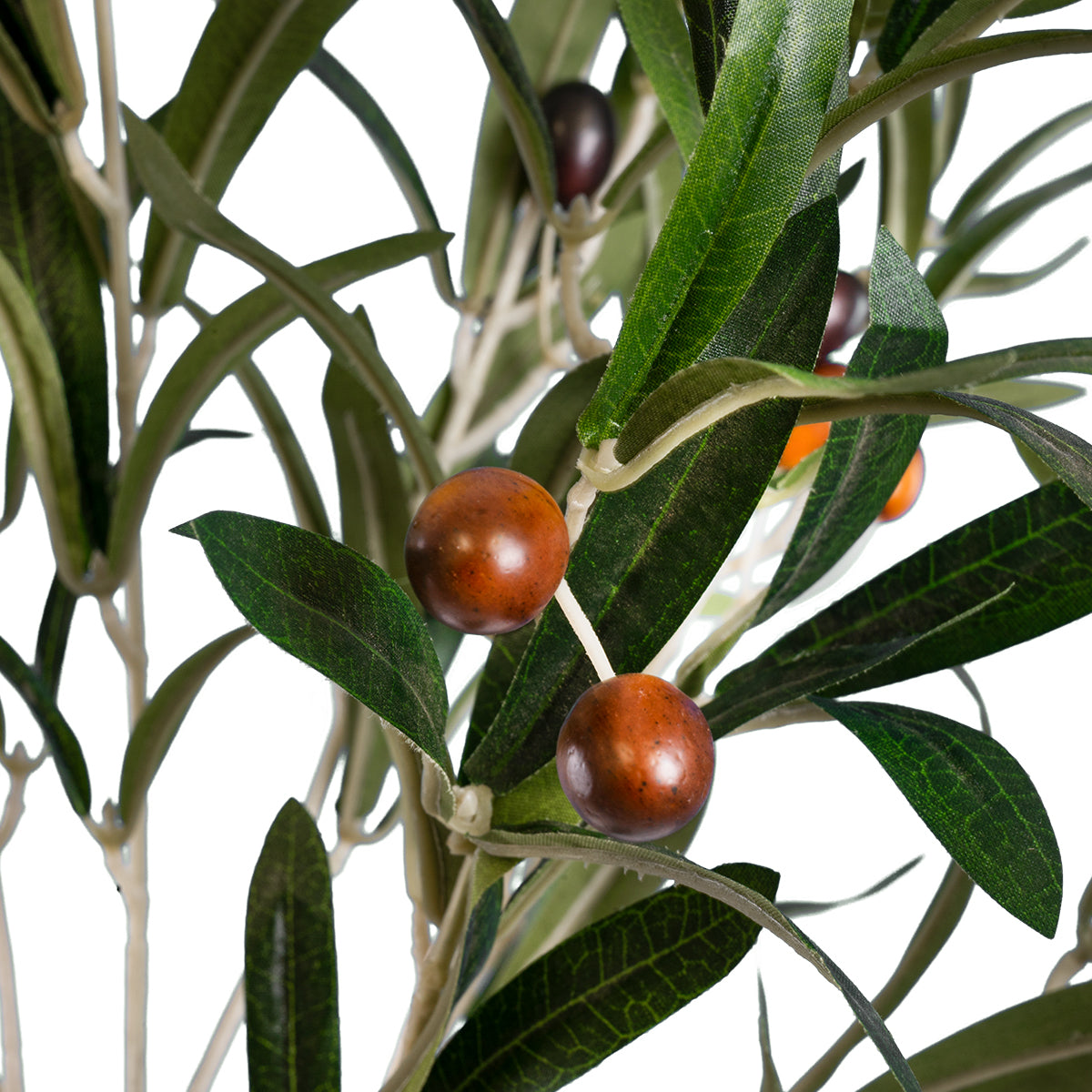 GloboStar® Artificial Garden OLIVE TREE 20051 Τεχνητό Διακοσμητικό Φυτό Ελιά Υ55cm