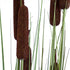 GloboStar® Artificial Garden TYPHA ANGUSTIFOLIA GRASS 20113 Τεχνητό Διακοσμητικό Φυτό Γρασίδι της Τύφας Υ150cm - ledmania.gr