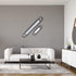 GloboStar® IGOR 61218 Φωτιστικό Οροφής Linear Design LED CCT 48W 5760lm 210° AC 220-240V - Εναλλαγή Φωτισμού μέσω Διακόπτη On/Off All In One Ψυχρό 6000k+Φυσικό 4500k+Θερμό 2700k Μ81 x Π13 x Υ4.5cm - Μαύρο - 3 Years Warranty - ledmania.gr