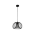 GloboStar® GLOWIA 201-0032 Μοντέρνο Κρεμαστό Φωτιστικό Πλέγμα Μονόφωτο 1 x E27 IP20 Μαύρο Μέταλλο - Μ26 x Π26 x Υ70cm - ledmania.gr