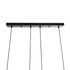 GloboStar® PULSAR 201-0103 Vintage Κρεμαστό Φωτιστικό Ράγα Πολύφωτο 4 x E27 IP20 Μαύρο Μέταλλο - Μ70 x Π20 x Υ80cm - ledmania.gr
