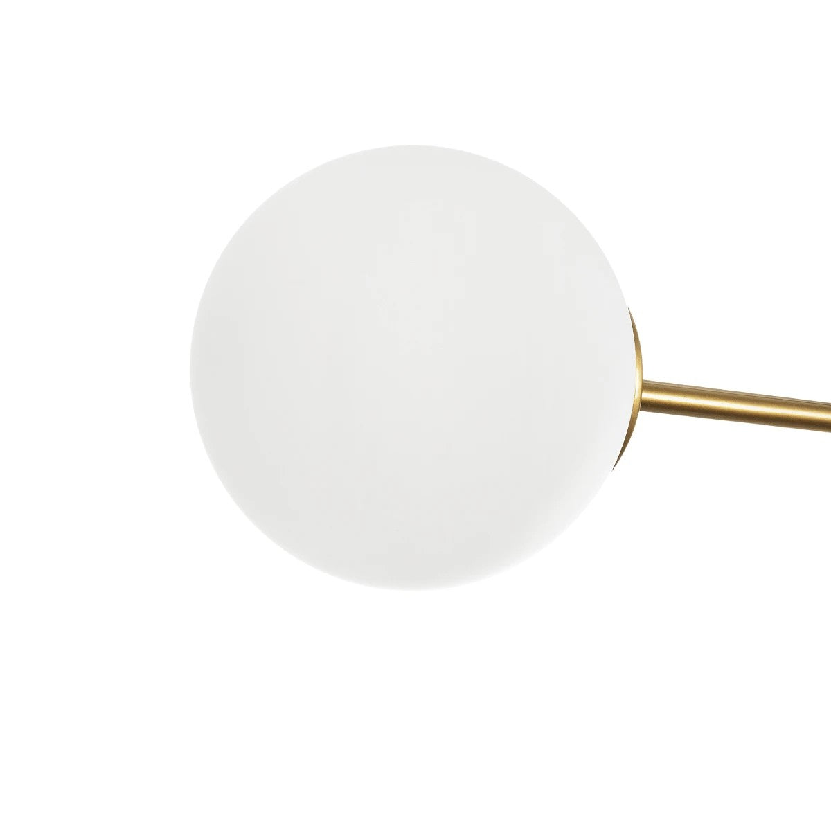 GLOBOSTAR® GLOBUS 201-0119 Μοντέρνο Φωτιστικό Οροφής με Ντουί 2 x E27 AC 220-240V IP20 - Χρυσό & Λευκό - Μ65 x Π15 x Υ623cm - ledmania.gr