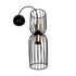 GLOBOSTAR® LAVERA 201-0024 Vintage Κρεμαστό Φωτιστικό Οροφής με Ντουί 1 x E27 AC 220-240V IP20 - Χρυσό & Λευκό - Μ14 x Π14 x Υ44cm - ledmania.gr