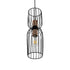 GLOBOSTAR® LAVERA 201-0024 Vintage Κρεμαστό Φωτιστικό Οροφής με Ντουί 1 x E27 AC 220-240V IP20 - Χρυσό & Λευκό - Μ14 x Π14 x Υ44cm - ledmania.gr