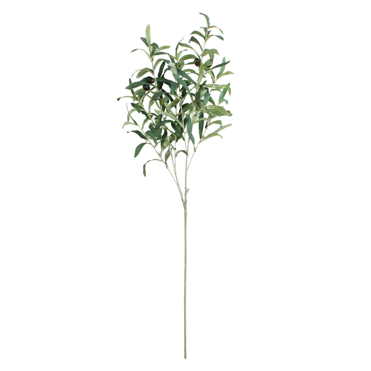 GloboStar® Artificial Garden OLIVE TREE BRANCH 20233 Τεχνητό Διακοσμητικό Κλαδί Ελιάς Π30 x Υ95cm - ledmania.gr