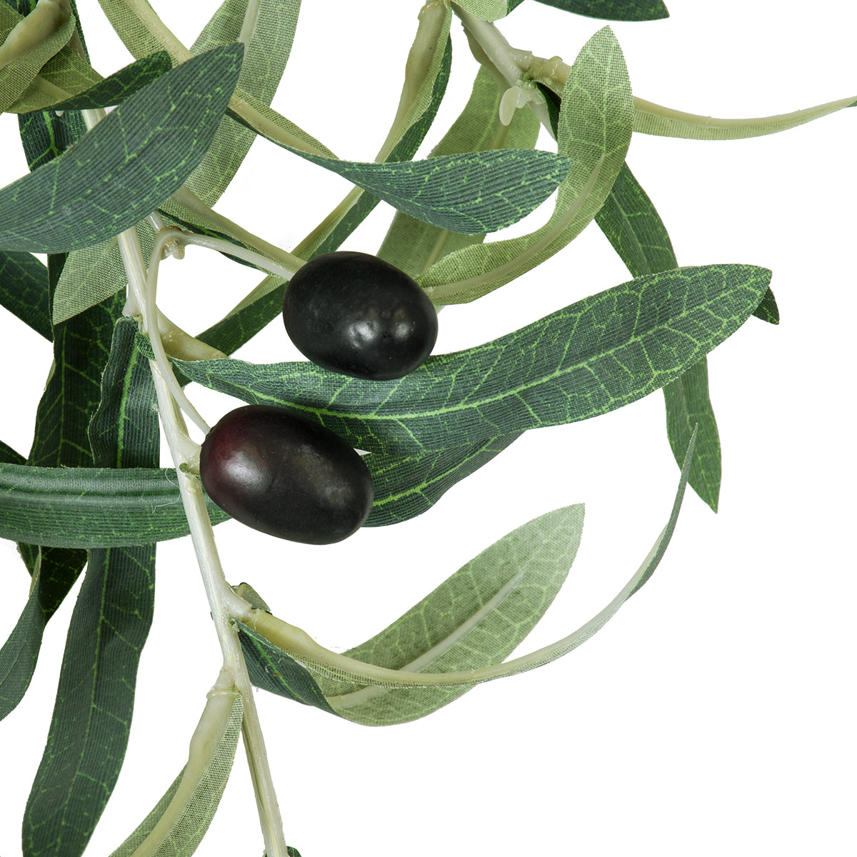 GloboStar® Artificial Garden OLIVE TREE BRANCH 20233 Τεχνητό Διακοσμητικό Κλαδί Ελιάς Π30 x Υ95cm - ledmania.gr