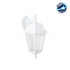 GloboStar® SOLME 203-0221 Vintage Επιτοίχιο Φωτιστικό Φαναράκι Μονόφωτο 1 x E27 IP44 Λευκό Πλαστικό - Μ19 x Π15 x Υ35cm - ledmania.gr