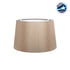 GloboStar® COVER 203-0267 Μοντέρνο Φωτιστικό Καπέλο Καφέ Ύφασμα - Μ38 x Π38 x Υ30cm - ledmania.gr