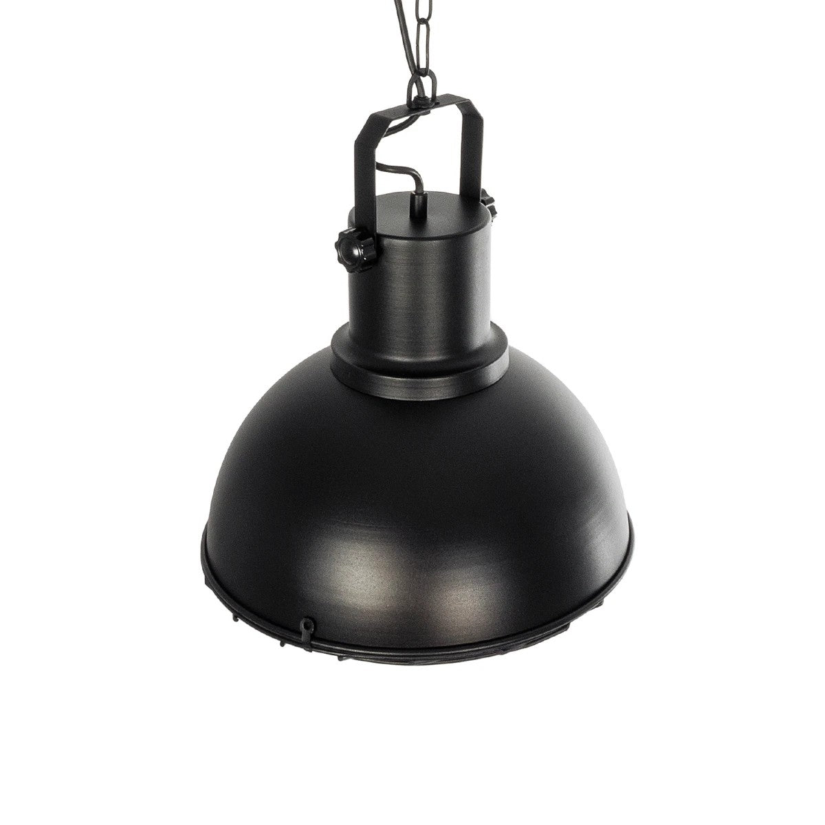 GLOBOSTAR® SIERRA 203-0011 Vintage Κρεμαστό Φωτιστικό Οροφής με Ντουί 1 x E27 AC 220-240V IP20 - Μαύρο & Χρυσό - Μ30 x Π30 x Υ40cm - ledmania.gr