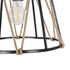 GloboStar® JUTE 203-0090 Μοντέρνο Κρεμαστό Φωτιστικό Σχοινί Μονόφωτο 1 x E27 IP20 Μαύρο Πλαστικό με Μπεζ Σχοινί - Μ30 x Π30 x Υ23cm - ledmania.gr