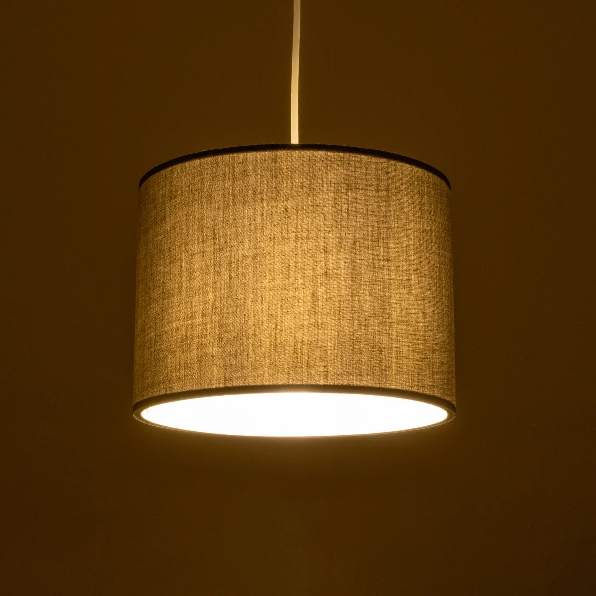 GLOBOSTAR® BLAZE 203-0108 Μοντέρνο Κρεμαστό Φωτιστικό Οροφής με Ντουί 1 x E27 AC 220-240V IP20 - Γκρι - Μ22 x Π22 x Υ20cm - ledmania.gr