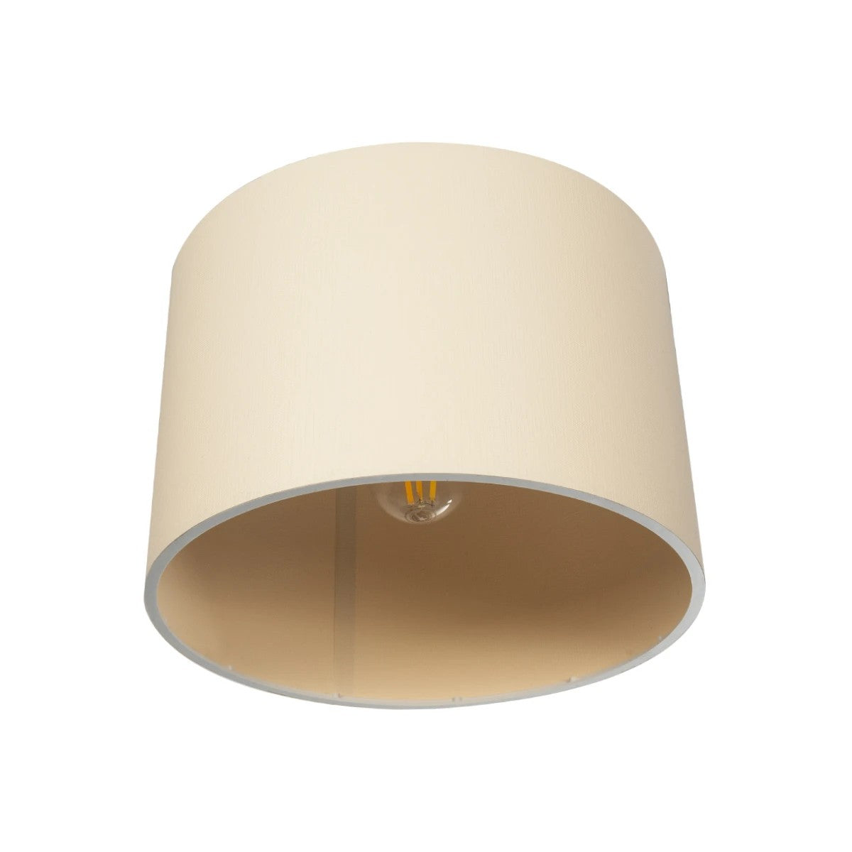 GLOBOSTAR® CILIO 203-0149 Μοντέρνο Φωτιστικό Οροφής με Ντουί 1 x E27 AC 220-240V IP20 - Λευκό - Μ30 x Π30 x Υ22cm - ledmania.gr