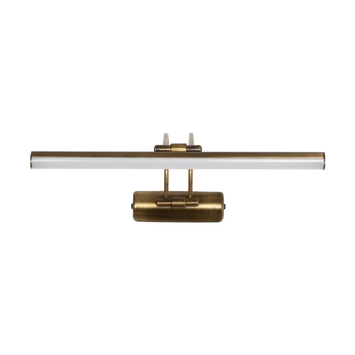 GLOBOSTAR® REFINE 203-0186 Μοντέρνο Φωτιστικό Τοίχου - Απλίκα Καθρέπτη Μπάνιου LED 7W 640lm 120° AC 220-240V IP44 Θερμό Λευκό 2700K - Lumileds SMD Chip - Μπρούτζινο - Μ35 x Π21 x Υ12cm - 2 Χρόνια Εγγύηση