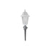 GloboStar® SOLME 203-0223 Vintage Καρφωτό Φωτιστικό Φαναράκι Μονόφωτο 1 x E27 IP44 Λευκό Πλαστικό Σώμα - Μ15 x Π15 x Υ45cm - ledmania.gr