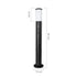 GloboStar® GARDENIO 203-0250 Μοντέρνο Επιδαπέδιο Φωτιστικό Κολωνάκι Κήπου Μονόφωτο 1 x E27 IP44 Μαύρο Πλαστικό Σώμα - Μ15 x Π15 x Υ84cm - ledmania.gr