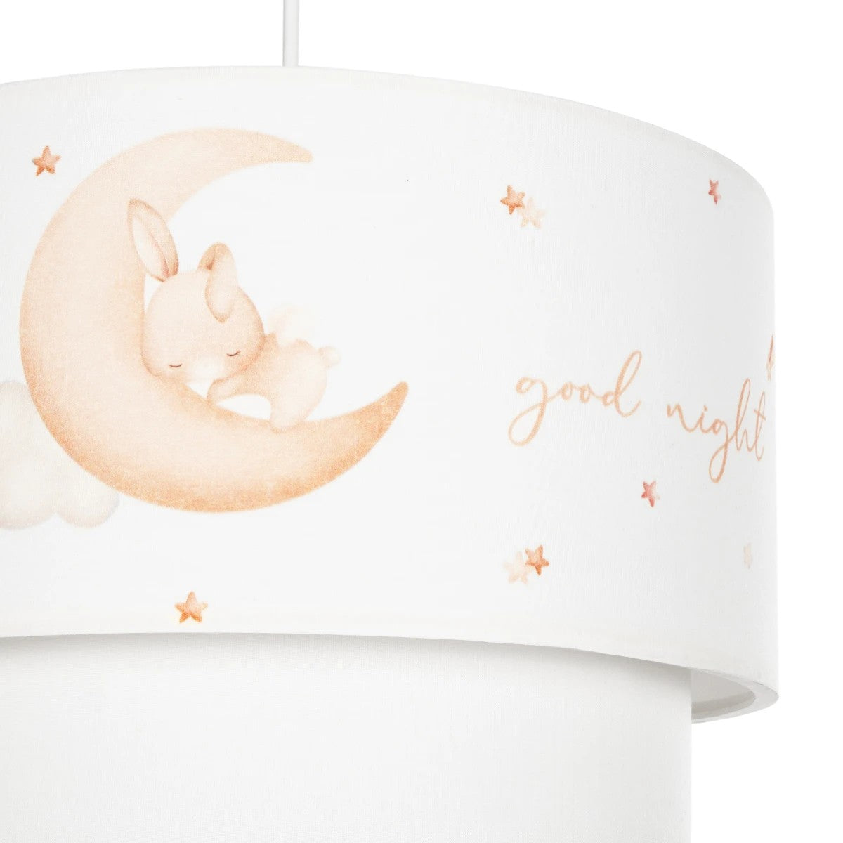 GLOBOSTAR® MOON 204-0011 Παιδικό Κρεμαστό Φωτιστικό Οροφής με Ντουί 1 x E27 AC 220-240V IP20 - Πολύχρωμο - Μ30 x Π30 x Υ24cm - ledmania.gr