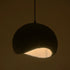 GloboStar® STONE 204-0122 Μοντέρνο Κρεμαστό Φωτιστικό Καμπάνα Μονόφωτο 1 x E27 IP20 Γκρι Σκoύρο Πολυστερίνη με Ρητίνη - Μ31.5 x Π35 x Υ26cm - ledmania.gr