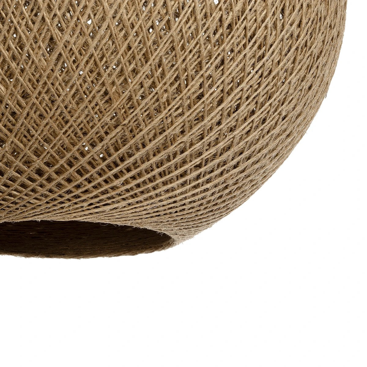 GLOBOSTAR® SOLEI 205-0001 Boho Κρεμαστό Φωτιστικό Οροφής με Ντουί 1 x E27 AC 220-240V IP20 - Μπεζ - M40 x Π40 x Υ45cm - ledmania.gr