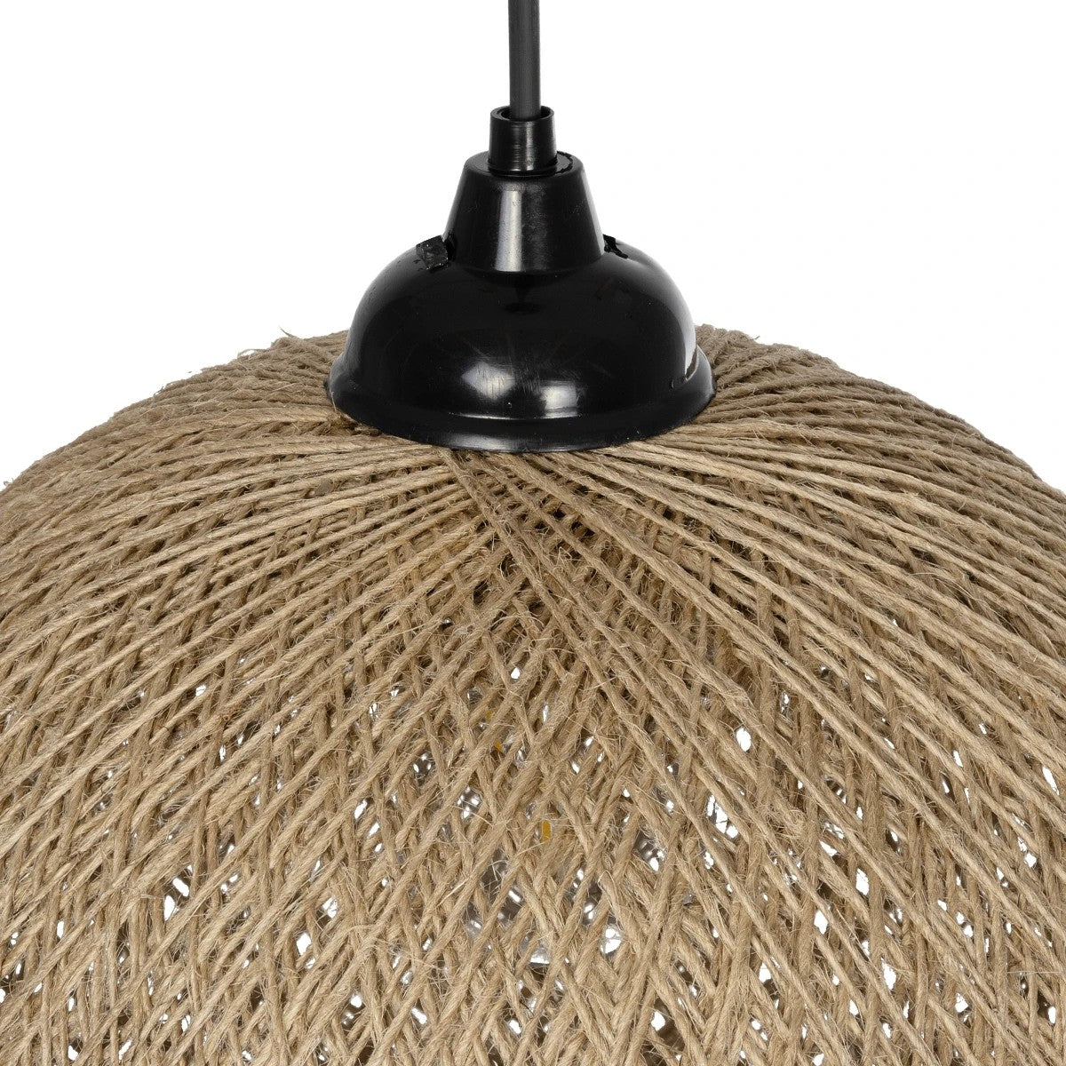 GLOBOSTAR® SOLEI 205-0002 Boho Κρεμαστό Φωτιστικό Οροφής με Ντουί 1 x E27 AC 220-240V IP20 - Μπεζ - M30 x Π30 x Υ35cm - ledmania.gr