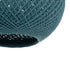 GLOBOSTAR® SOLEI 205-0011 Boho Κρεμαστό Φωτιστικό Οροφής με Ντουί 1 x E27 AC 220-240V IP20 - Τιρκουάζ - M30 x Π30 x Υ35cm - ledmania.gr