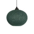 GLOBOSTAR® SOLEI 205-0014 Boho Κρεμαστό Φωτιστικό Οροφής με Ντουί 1 x E27 AC 220-240V IP20 - Πράσινο - M30 x Π30 x Υ35cm - ledmania.gr