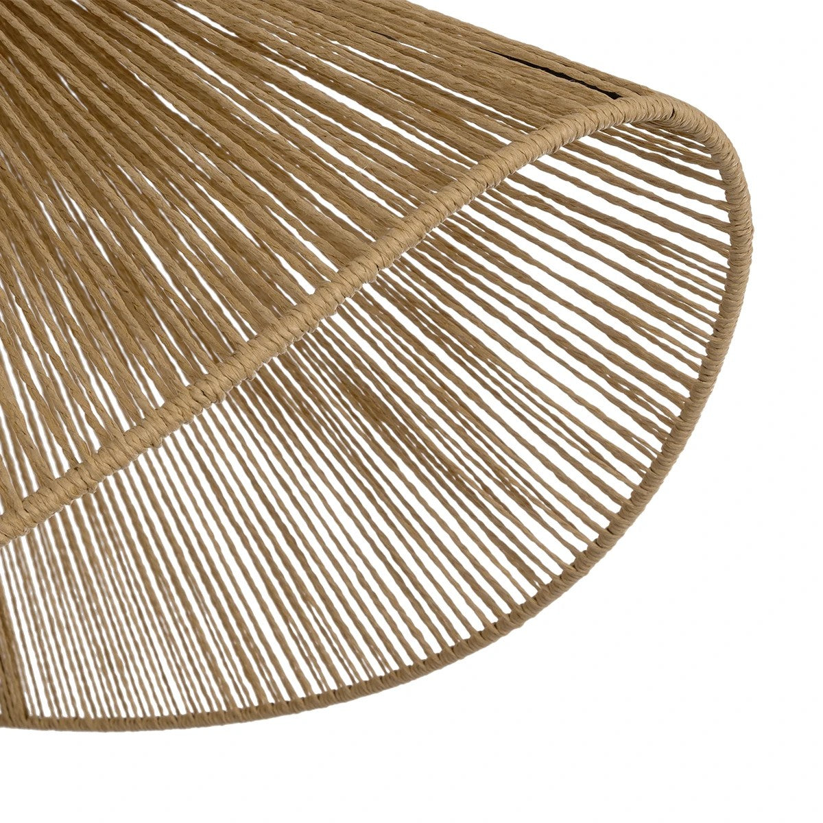 GLOBOSTAR® ECLAIR 205-0031 Boho Κρεμαστό Φωτιστικό Οροφής με Ντουί 1 x E27 AC 220-240V IP20 - Μπεζ - M70 x Π40 x Υ32cm - ledmania.gr