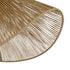 GLOBOSTAR® ECLAIR 205-0031 Boho Κρεμαστό Φωτιστικό Οροφής με Ντουί 1 x E27 AC 220-240V IP20 - Μπεζ - M70 x Π40 x Υ32cm - ledmania.gr