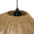 GLOBOSTAR® ECLAIR 205-0031 Boho Κρεμαστό Φωτιστικό Οροφής με Ντουί 1 x E27 AC 220-240V IP20 - Μπεζ - M70 x Π40 x Υ32cm - ledmania.gr