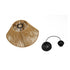 GLOBOSTAR® ELDA 205-0032 Boho Κρεμαστό Φωτιστικό Οροφής με Ντουί 1 x E27 AC 220-240V IP20 - Μπεζ - M32 x Π21 x Υ24cm - ledmania.gr