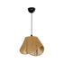 GLOBOSTAR® ELDA 205-0032 Boho Κρεμαστό Φωτιστικό Οροφής με Ντουί 1 x E27 AC 220-240V IP20 - Μπεζ - M32 x Π21 x Υ24cm - ledmania.gr
