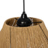 GLOBOSTAR® ELDA 205-0032 Boho Κρεμαστό Φωτιστικό Οροφής με Ντουί 1 x E27 AC 220-240V IP20 - Μπεζ - M32 x Π21 x Υ24cm - ledmania.gr