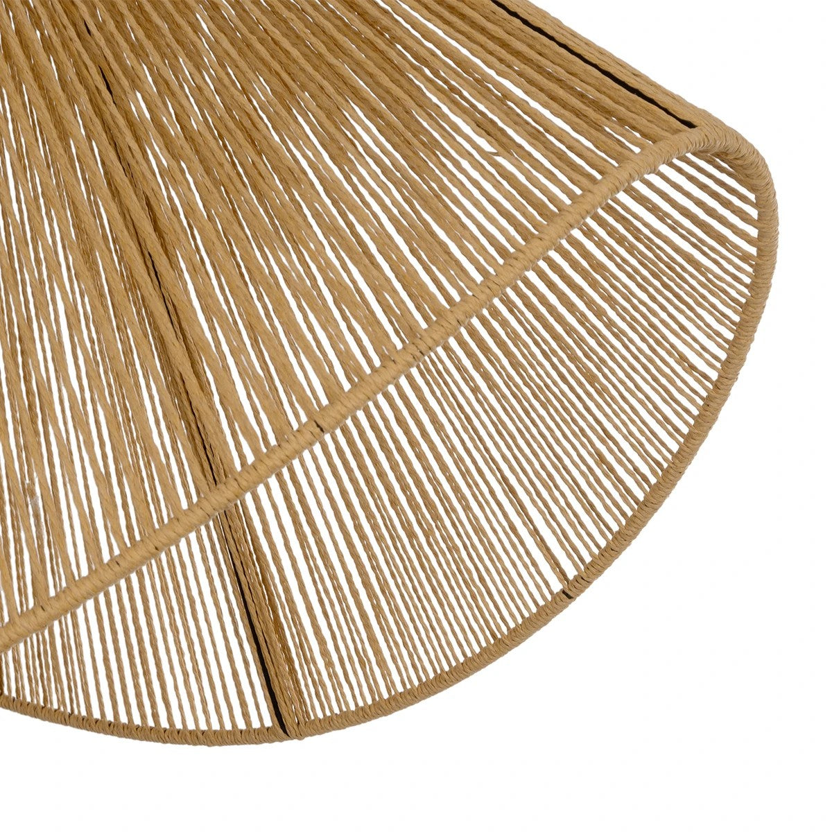 GLOBOSTAR® ELDA 205-0033 Boho Κρεμαστό Φωτιστικό Οροφής με Ντουί 1 x E27 AC 220-240V IP20 - Μπεζ - M68 x Π34 x Υ39cm - ledmania.gr