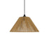 GLOBOSTAR® COROIN 205-0036 Boho Κρεμαστό Φωτιστικό Οροφής με Ντουί 1 x E27 AC 220-240V IP20 - Μπεζ - M35 x Π35 x Υ21cm - ledmania.gr