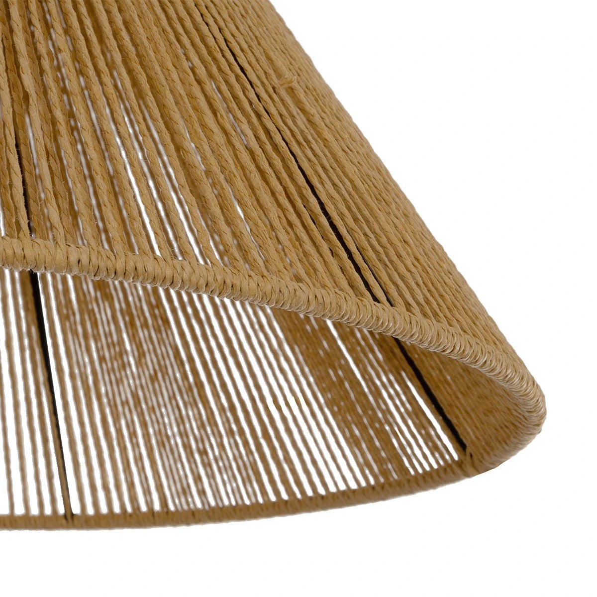 GLOBOSTAR® COROIN 205-0036 Boho Κρεμαστό Φωτιστικό Οροφής με Ντουί 1 x E27 AC 220-240V IP20 - Μπεζ - M35 x Π35 x Υ21cm - ledmania.gr