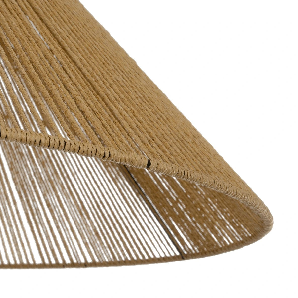 GLOBOSTAR® HATA 205-0037 Boho Κρεμαστό Φωτιστικό Οροφής με Ντουί 1 x E27 AC 220-240V IP20 - Μπεζ - M60 x Π60 x Υ27cm - ledmania.gr