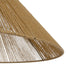 GLOBOSTAR® HATA 205-0037 Boho Κρεμαστό Φωτιστικό Οροφής με Ντουί 1 x E27 AC 220-240V IP20 - Μπεζ - M60 x Π60 x Υ27cm - ledmania.gr