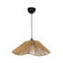 GLOBOSTAR® HATA 205-0038 Boho Κρεμαστό Φωτιστικό Οροφής με Ντουί 1 x E27 AC 220-240V IP20 - Μπεζ - M40 x Π40 x Υ17cm - ledmania.gr