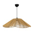 GLOBOSTAR® COURBE 205-0039 Boho Κρεμαστό Φωτιστικό Οροφής με Ντουί 1 x E27 AC 220-240V IP20 - Μπεζ - M62 x Π62 x Υ22cm - ledmania.gr
