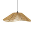 GLOBOSTAR® COURBE 205-0039 Boho Κρεμαστό Φωτιστικό Οροφής με Ντουί 1 x E27 AC 220-240V IP20 - Μπεζ - M62 x Π62 x Υ22cm - ledmania.gr