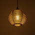 GLOBOSTAR® JUTTI 205-0041 Boho Κρεμαστό Φωτιστικό Οροφής με Ντουί 1 x E27 AC 220-240V IP20 - Μπεζ - M20 x Π20 x Υ18cm - ledmania.gr