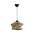 GLOBOSTAR® HUSLE 205-0043 Boho Κρεμαστό Φωτιστικό Οροφής με Ντουί 1 x E27 AC 220-240V IP20 - Μπεζ - M28 x Π28 x Υ19cm - ledmania.gr