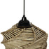 GLOBOSTAR® HUSLE 205-0044 Boho Κρεμαστό Φωτιστικό Οροφής με Ντουί 1 x E27 AC 220-240V IP20 - Μπεζ - M24 x Π24 x Υ21cm - ledmania.gr