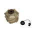 GLOBOSTAR® HUSLE 205-0045 Boho Κρεμαστό Φωτιστικό Οροφής με Ντουί 1 x E27 AC 220-240V IP20 - Μπεζ - M30 x Π30 x Υ28cm - ledmania.gr