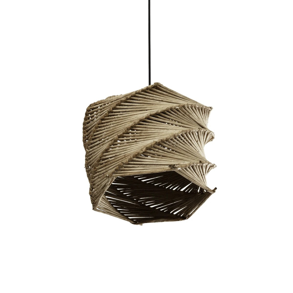 GLOBOSTAR® HUSLE 205-0045 Boho Κρεμαστό Φωτιστικό Οροφής με Ντουί 1 x E27 AC 220-240V IP20 - Μπεζ - M30 x Π30 x Υ28cm - ledmania.gr