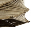 GLOBOSTAR® HUSLE 205-0045 Boho Κρεμαστό Φωτιστικό Οροφής με Ντουί 1 x E27 AC 220-240V IP20 - Μπεζ - M30 x Π30 x Υ28cm - ledmania.gr