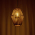 GLOBOSTAR® CASTILLO 205-0046 Boho Κρεμαστό Φωτιστικό Οροφής με Ντουί 1 x E27 AC 220-240V IP20 - Μπεζ - M26 x Π26 x Υ36cm - ledmania.gr