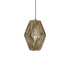 GLOBOSTAR® CASTILLO 205-0046 Boho Κρεμαστό Φωτιστικό Οροφής με Ντουί 1 x E27 AC 220-240V IP20 - Μπεζ - M26 x Π26 x Υ36cm - ledmania.gr