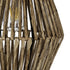 GLOBOSTAR® CASTILLO 205-0046 Boho Κρεμαστό Φωτιστικό Οροφής με Ντουί 1 x E27 AC 220-240V IP20 - Μπεζ - M26 x Π26 x Υ36cm - ledmania.gr
