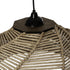 GLOBOSTAR® OLET 205-0049 Boho Κρεμαστό Φωτιστικό Οροφής με Ντουί 1 x E27 AC 220-240V IP20 - Μπεζ - M38 x Π38 x Υ23cm - ledmania.gr